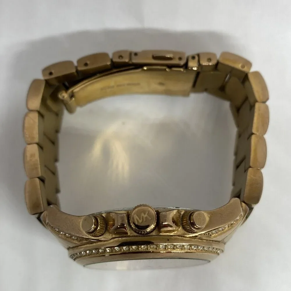 Michael Kors MK5263 Women's Stainless Steel Rose Gold Analog Dial Watch GE431